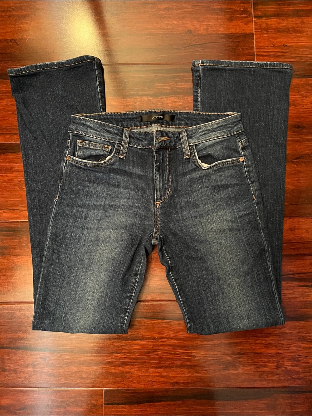Joe's Jeans Dark Wash Blue Straight-Leg Jeans Women's Size 6